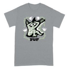100★puppilyhils オロク 06 Bit Fringe Tee PUP Spikes T-Shirt - Gravel - PUP The Band Official Store