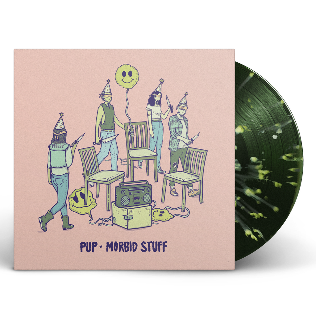 Morbid Stuff 12" Vinyl (Green with Yellow & White Splatter)
