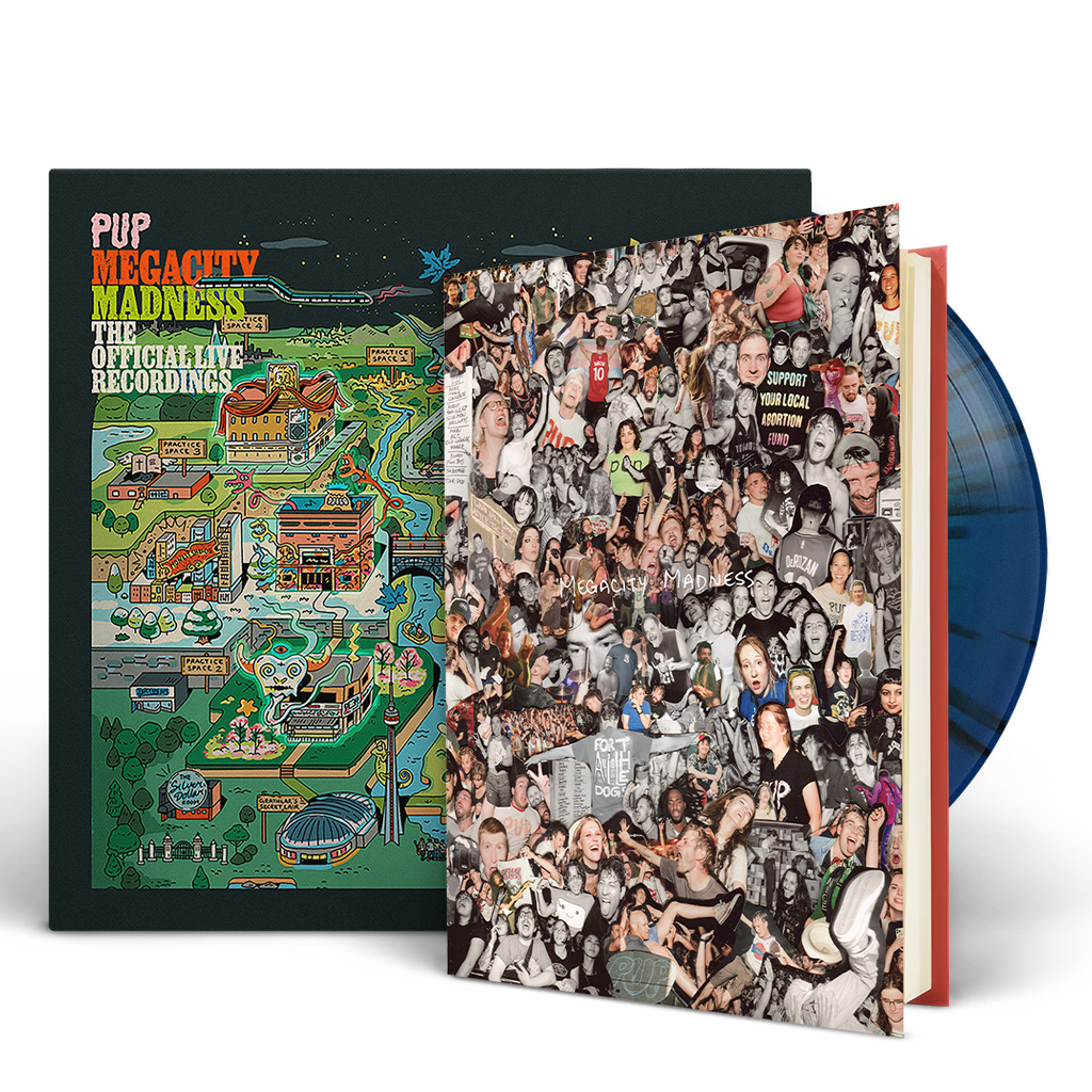 Megacity Madness Vinyl + Deluxe Zine Bundle