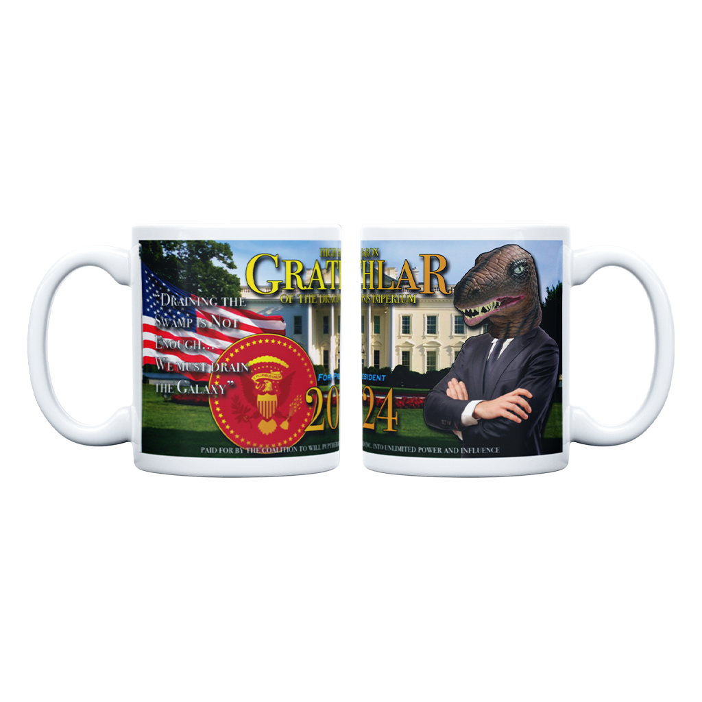 High Baron Grathlar For President 2024 Coffee Mug