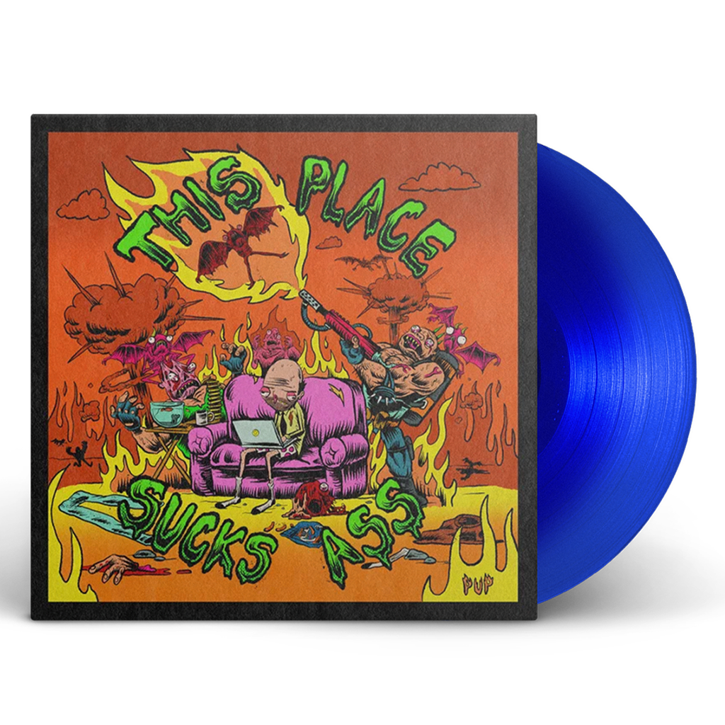 This Place Sucks Ass 12" Vinyl (Cobalt Blue)