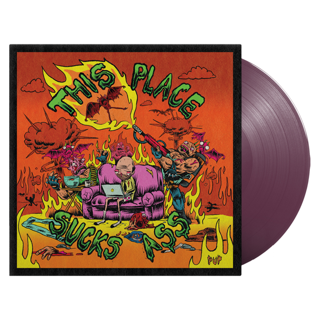 This Place Sucks Ass 12&quot; Vinyl (Translucent Purple)