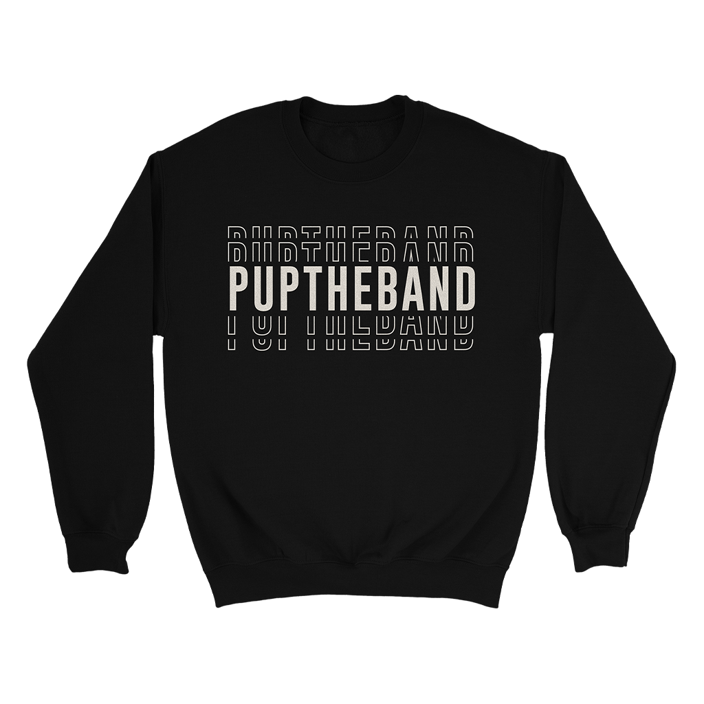 PUP PUP Zombie Black Crewneck PUP The Band Official Store