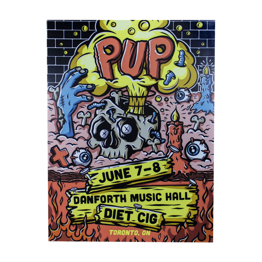 Toronto, ON Danforth Music Hall Morbid Stuff Tour-Pocalypse Poster